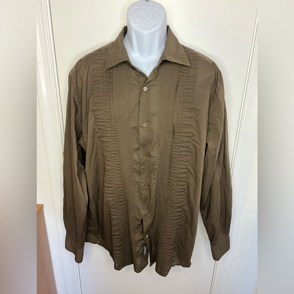 Vintage Banana Republic Tuxedo Shirt Size XL
